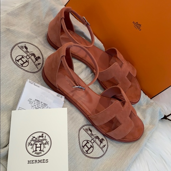 Authentic HERMÉS Santorini size 38 - Picture 2 of 5